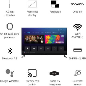 Mi 4 Pro 138.8 cm (55) Ultra HD (4K) LED Smart Android TV