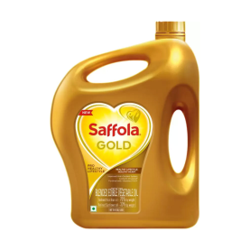Saffola Gold Pro Healthy Lifestyle Blended Oil Can  (5 L)