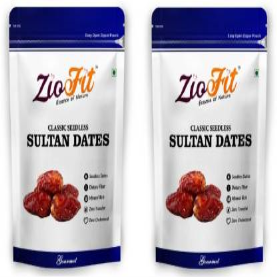 Ziofit Classic Seedless Sultan Dates 250gm
