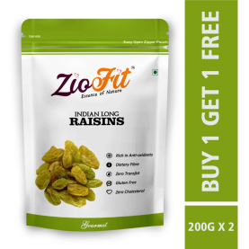 Ziofit Indian Long Raisins 200gm