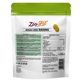Ziofit Indian Long Raisins 200gm
