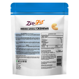 Ziofit Indian Whole Cashews 200gm