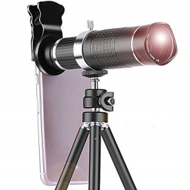 SKY trip 4K HD Mobile Phone Telephoto Lens 26X Tripod Zoom Optical Telescope Camera Lens kit Universal for All Phone, DSLR Blur Background Effect Macro Lens & Wide Angle Effect Lens