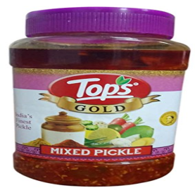 Tops Gold Mixed Pickle Pet Jar, 1kg