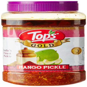 Tops Gold Mango Pickle Pet Jar, 1kg