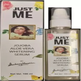 Shahnaz Husain Just Me jojoba aloevera whitening serum  (100 ml)