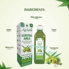 Axiom Aloevera Amla Pure & Natural Juice 1Ltr