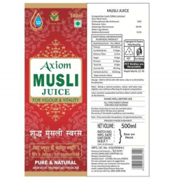 Axiom Musli Juice Pure & Natural 500ML