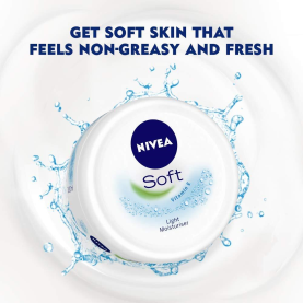 Nivea Soft light moisturiser cream 100ml